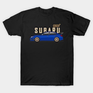 Subie STI Blue T-Shirt